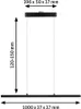 URail Pendel Lento   1800lm 41W 2700K dimmbar 230V Schwarz Produktbild-Vorschau 8