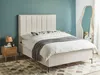 BELIANI Łóżko złamana biel boucle 140 x 200 cm tapicerowane Podgląd zdjęcia produktu 2