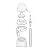 NUK Babyflasche NUK Flexi Cup Trinklernflasche mit Produktbild-Vorschau 4