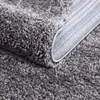 Shaggy Hochflor Teppich Wohnzimmer - 200x200 cm - Anthrazit Produktbild-Vorschau 4