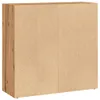 vidaXL Bücherregal Artisan-Eiche 80x30x77 cm Holzwerkstoff Produktbild-Vorschau 5