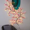 1,8m 96 LED Blumenranken Lichterkette Blütenblätter Produktbild-Vorschau 9