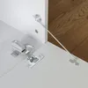 SONNI Meubles TV blancs brillants suspendus en bois 100 x Voir les images du produit 8