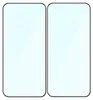 2x Gehärtetes Glas für Honor 400, Bizon Glass Edge Duo, Produktbild-Vorschau 4