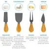Bamboe Kaasplank met Kaasmessen Set – Bamboo Cheese Board – Productafbeelding-voorbeeld 16