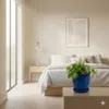 Pot de fleurs en céramique modèle « EggPot » 22 cm en bleu Voir les images du produit 4