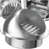 Nerezová ventilační mřížka Ø100 mm – venkovní nástěnný Náhled obrázku produktu 2