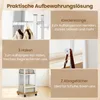 COSTWAY Garderobenständer mit Ganzkörperspiegel, Produktbild-Vorschau 7