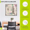 ARTland Wandbild Alu für Innen & Outdoor Paris - meine Produktbild-Vorschau 3