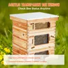 Ruche VEVOR, ruche Zander pour 30 cadres, bois enduit de Voir les images du produit 3