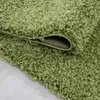 Hochflor Teppich Lux Läufer, Farbe: Grün, Größe:80x150 cm Produktbild-Vorschau 5
