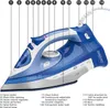 Clatronic DB 3706 Bügeleisen/Dampfbügeleisen Blau-Weiss Produktbild-Vorschau 19