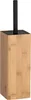 WENKO WC-Garnitur Padua braun Holz Produktbild-Vorschau 1