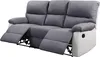 Relax-Sofa "Lincoln" - 197 x 89 x 103 cm - 3-Sitzer - Weiß Produktbild-Vorschau 5