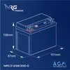 NRG PREMIUM Stützbatterie 31296300 9Ah 12V Backup Batterie Produktbild-Vorschau 5