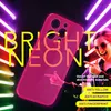 Hülle Neon Klar für iPhone 15 Pro Bunt Leuchtend Silikon Produktbild-Vorschau 3