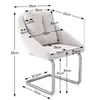 A diagram of a chair with dimensions indicated by measurement lines and text. Náhľad obrázku produktu