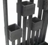 Westmann Mur de plantes en bois Ulla gris foncé 90x45x170 Voir les images du produit 9