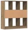vidaXL Artisan dubová knižnica 97,5x29,5x100 cm materiál na Náhľad obrázku produktu 7