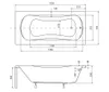 Badewanne Rechteck 150x70 mit Wannenträger, Handgriffen, Produktbild-Vorschau 10