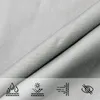 vidaXL Voile d'ombrage gris clair 3,5x2,5 m 100% Polyester Voir les images du produit 9
