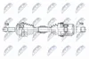 NTY NPW-TY-096 Antriebswelle Vorne Links für TOYOTA Corolla Produktbild-Vorschau 3