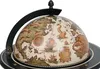 A close-up view of a vintage-style globe bar with a map design. Anteprima dell’immagine prodotto