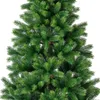 A close-up view of the branches and needles of a large, artificial Christmas tree. Produktbild-Vorschau