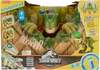 The image shows the retail packaging of a Fisher-Price Imaginext Jurassic World dinosaur toy. Náhled obrázku produktu