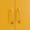 Lendo Online Sideboard Metal 80x40x100 cm Giallo Anteprima dell’immagine prodotto 7