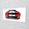 Glasbilder 140x70 Wandkunst Red Sportwagen Produktbild-Vorschau 2