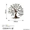 Wallity, Tree - 1, Dekoratives Wandaccessoire aus Metall, Produktbild-Vorschau 8