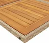 vidaXL 15-tlg. Garten-Essgruppe mit Kissen Beige Poly Produktbild-Vorschau 6