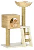 PawHut Kratzbaum 100,5cm Katzenbaum mit Katzenhöhle, Bett, Produktbild-Vorschau 1
