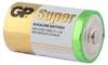 A single GP Super Alkaline battery, size D, with product information printed on its label. Produktbild-Vorschau