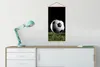MuchoWow® Textilposter Fußball auf der Wiese 60x120 cm mit Produktbild-Vorschau 3