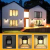 Solarna lampa ścienna na zewnątrz, lampy solarne na Podgląd zdjęcia produktu 5