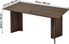 Biurko Biurowe Vevor Executive 160 Cm Solidne Nowoczesne Podgląd zdjęcia produktu 8