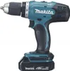 A cordless drill with a battery pack attached, shown against a white background. Produktbild-Vorschau