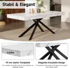 Ausziehbarer Esstisch,140/180*80 cm,geeignet für 6-8 Produktbild-Vorschau 9