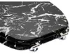 SANILO® WC-bril, marmerlook, zwart. Direct van de Productafbeelding-voorbeeld 5