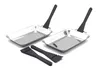 6-teiliges BBQ Grillpfannen-Set - 2x Edelstahl Produktbild-Vorschau 1