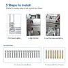 WISFOR Traverse 3er-Pack silbernes quadratisches Produktbild-Vorschau 7