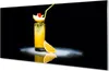 Glasbilder 120x60 Wandkunst Orange Cocktail Produktbild-Vorschau 1