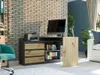 Psací stůl rohový komoda sada 120 cm FRAMIRE N-15 artisan Náhled obrázku produktu 2