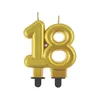 18. Bougie d'anniversaire nombre d'or Voir les images du produit 1