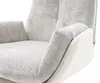 DELIFE Drehstuhl Clea-Flex Materialmix Echtleder Produktbild-Vorschau 4