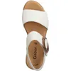 Gabor 44.550 Damen Sandalette - Riemchen Sandalen weiß Produktbild-Vorschau 10
