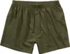 Herren Boxershort Unterhose oliv mit geknöpftem Eingriff Produktbild-Vorschau 1
