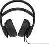 A black headset is shown from a top-down perspective against a white background. Produktbild-Vorschau